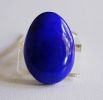 LAPIS LAZULI CABOCHON (AFGHANISTAN) – 5.28 CT. PEAR SHAPE